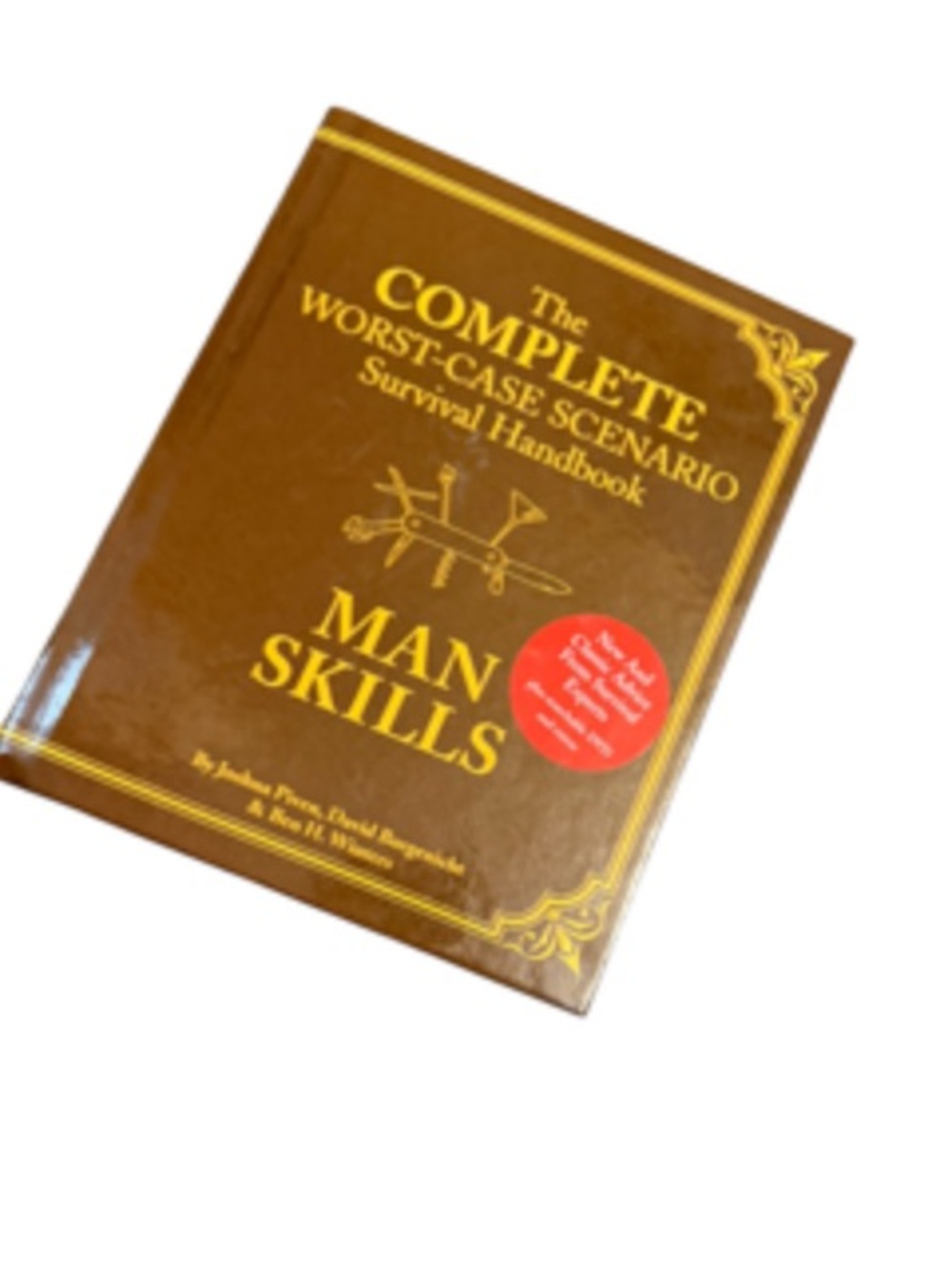 MAN SKILLS WORST CASE SCENARIO The Ultimate Survival Man-ual Hardback Book